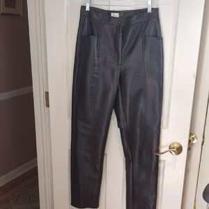 Wilfred Faux Leather Trousers